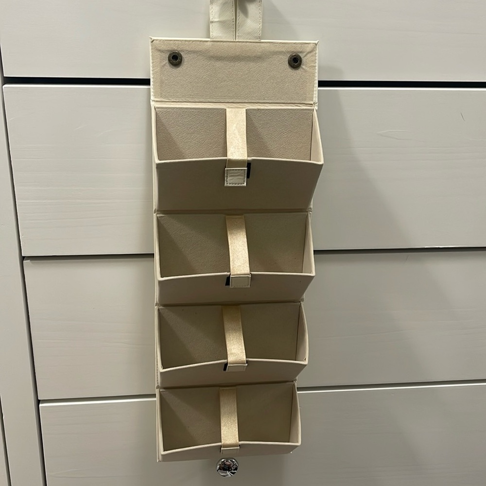 Sunglasses travel bag cream